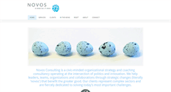 Desktop Screenshot of novosconsulting.com