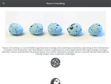 Tablet Screenshot of novosconsulting.com